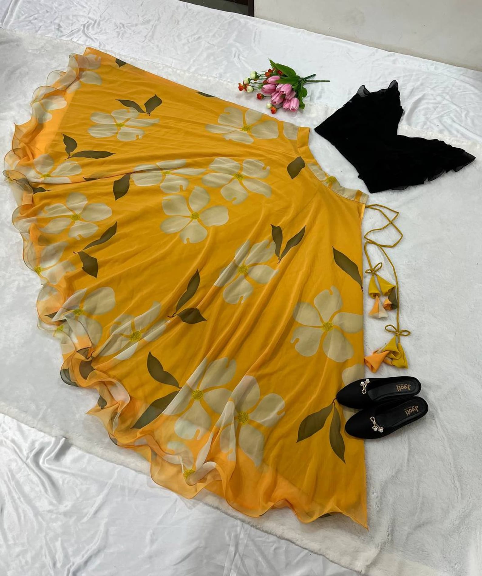 Oversize Linen Dress - store - of - prashant