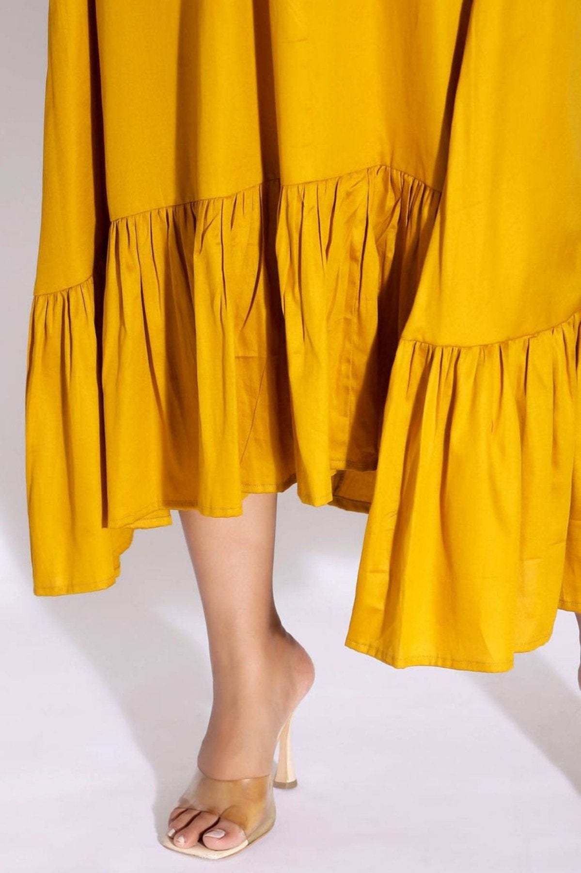 Oversize Linen Dress - store - of - prashant