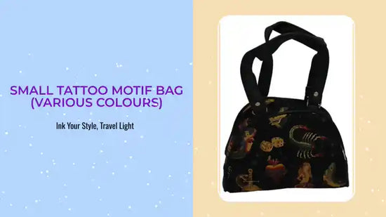 Small Tattoo Motif Bag (Various Colours) by@Outfy