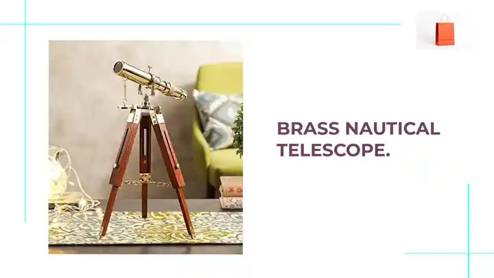 Brass Nautical Telescope. by@Outfy