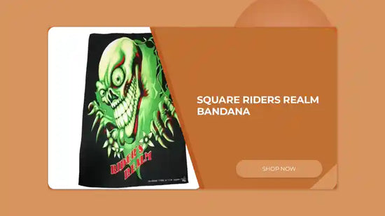Square Riders Realm Bandana by@Outfy