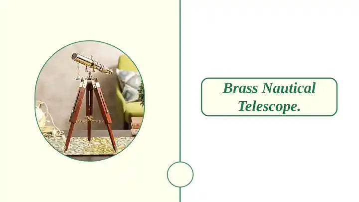 Brass Nautical Telescope. by@Outfy