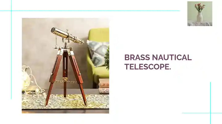 Brass Nautical Telescope. by@Outfy