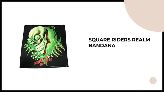 Square Riders Realm Bandana by@Outfy
