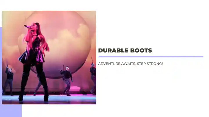 Durable boots by@Outfy