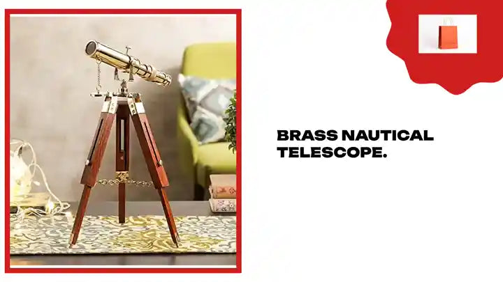 Brass Nautical Telescope. by@Outfy