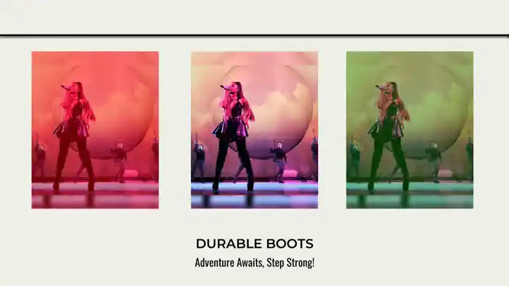 Durable boots by@Outfy