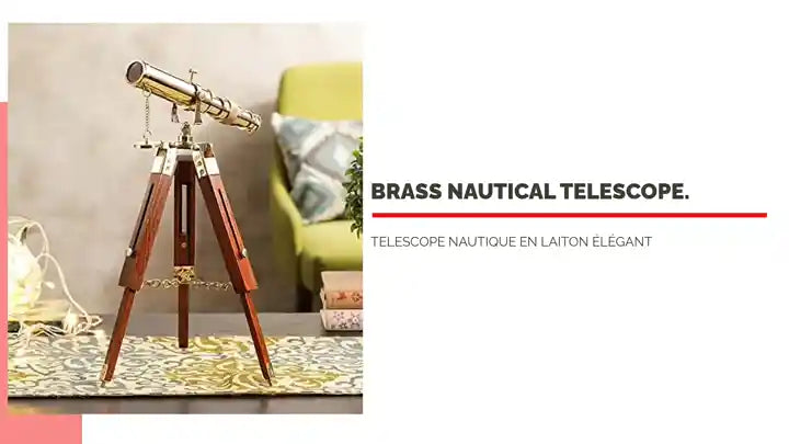 Brass Nautical Telescope. by@Outfy