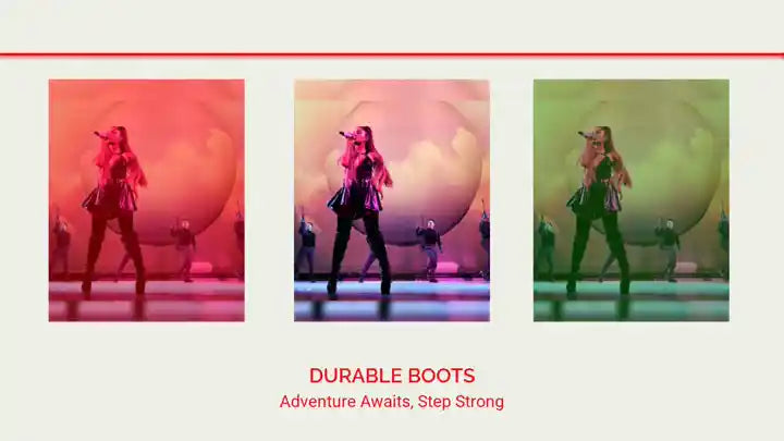 Durable boots by@Outfy