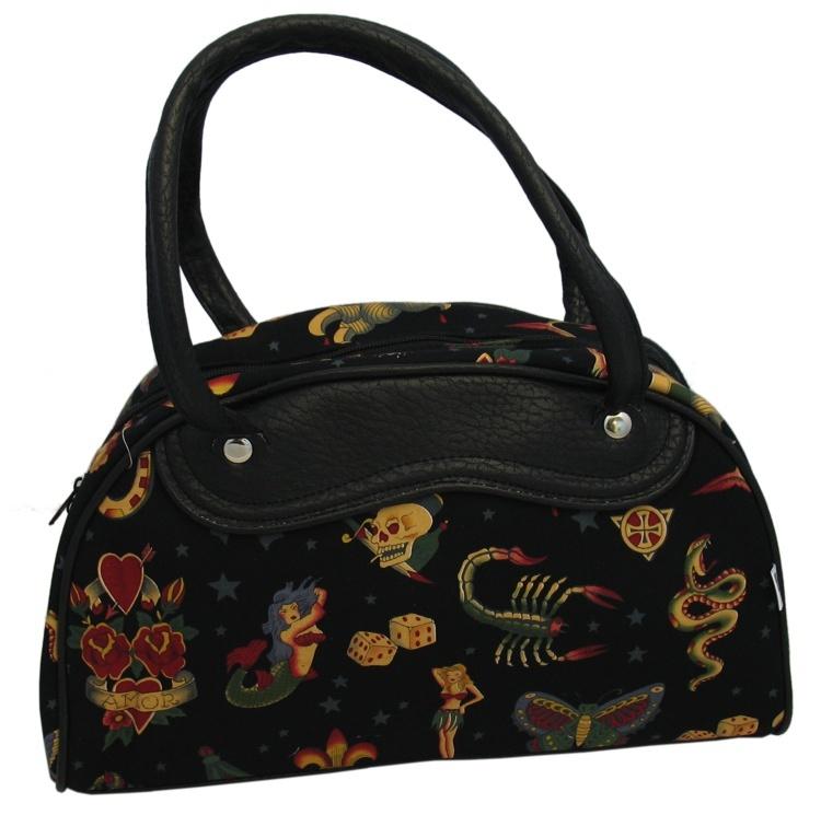Medium Tattoo Motif Bag (Various Colours) - store - of - prashant