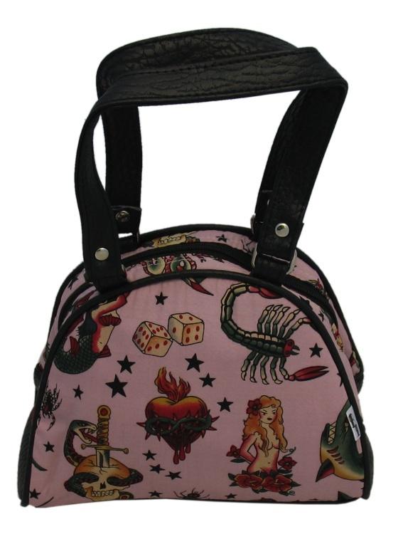 Small Tattoo Motif Bag (Various Colours) - store - of - prashant