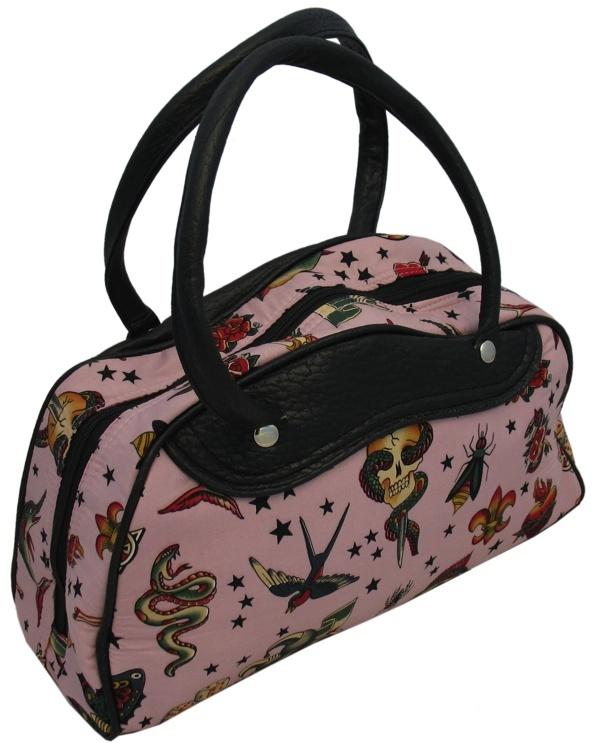 Medium Tattoo Motif Bag (Various Colours) - store - of - prashant